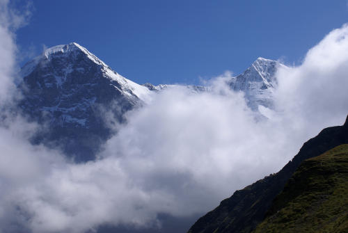 Eiger-Nordwand u. Mönch / Schweiz