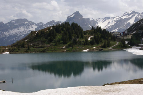 Bergsee am Titlis / Schweiz